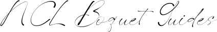 NCL Boquet Guides Font