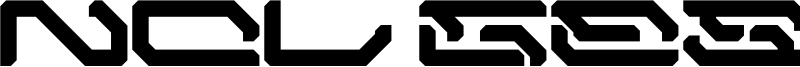 NCL Gesrob Font