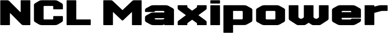 NCL Maxipower Font