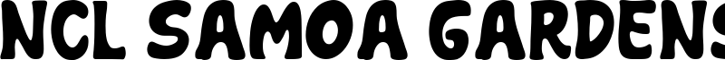 NCL Samoa Gardens Font