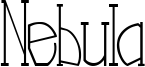 Nebula Font