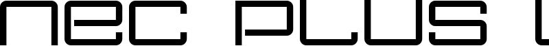 Nec Plus Ultra Font