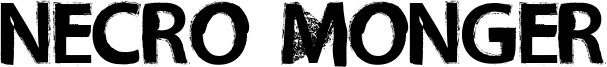 Necro Monger Font
