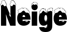 Neige Font