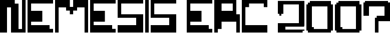 Nemesis Erc 2007 Font