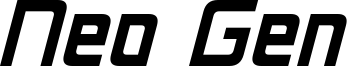 Neo Gen Italic.ttf
