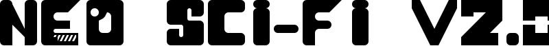 Neo Sci-Fi v2.0 Font