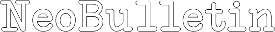 NeoBulletin Outline.otf