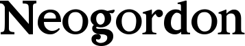 Neogordon Font