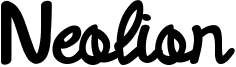 NeolionDemoCaligraphy.ttf