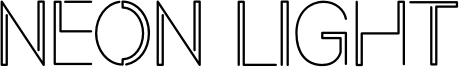 Neon Light Font