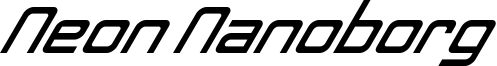 Neon Nanoborg Italic.otf