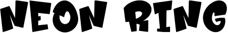 Neon Ring Font