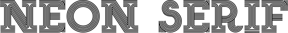 Neon Serif Font