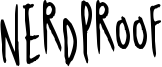 Nerdproof Font