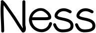 Ness Font