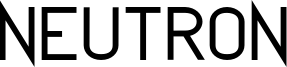 Neutron Font