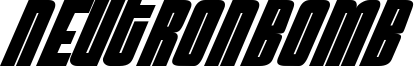 NeutronBomb Font