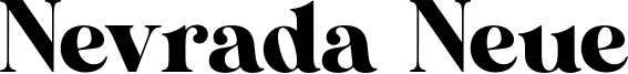 Nevrada Neue Font