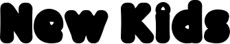 New Kids Font