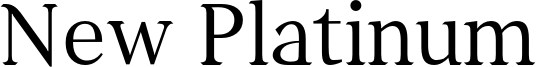NewPlatinum.otf