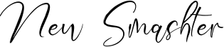 New Smashter Font