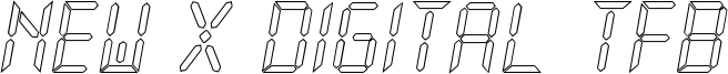 New X Digital tfb Hollow.ttf