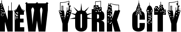 New York City Font