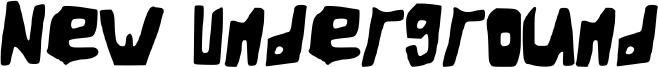 New Underground Font