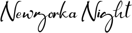 Newyorka Night Font