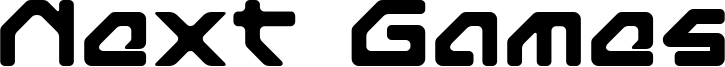 Next Games Font