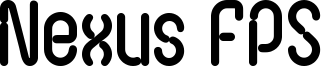 Nexus FPS Font
