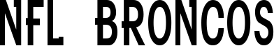 NFLBRONC.TTF