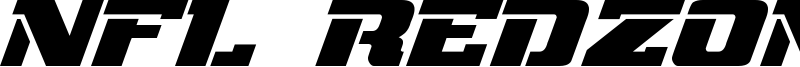 NFL RedZone Font