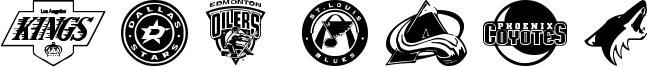 NHL West Font