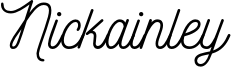 Nickainley Font