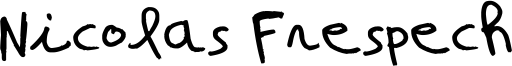 Nicolas Frespech Font