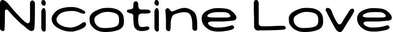 Nicotine Love Font