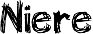 Niere Font