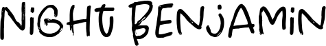 Night Benjamin Font