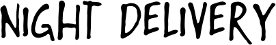 Night Delivery Font