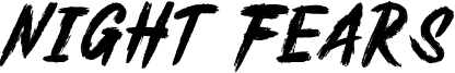 Night Fears Font