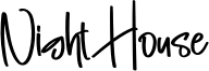 Night House Font