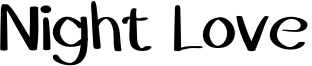 Night Love Font