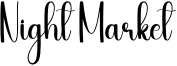 Night Market Font