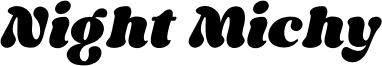 Night Michy Font