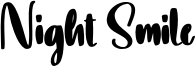 Night Smile Font