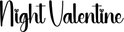 Night Valentine Font