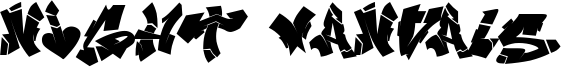 Night Vandals Font