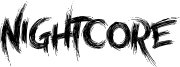 Nightcore Font